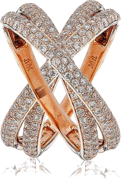 Ladies Diamond Half Eternity Ring